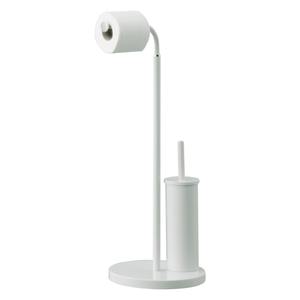 WINNY LINE - Porta Carta Igienica Bianco/Supporto per Spazzolino D 31CM H 76.7CM - Product Image 1