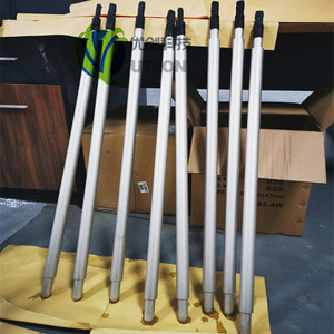 Bạch kim mạ titan anode que tùy chỉnh OEM platinized điện cực cho mạ điện cong/Hàn/cắt để đặt hàng - Product Image 4