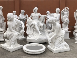 Famosa Statua in Marmo Fatta a Mano <span class=keywords><strong>di</strong></span> Canova: Principessa Bonaparte Vestita da <span class=keywords><strong>Venere</strong></span>, per Uso Esterno in Giardino - Product Image 4