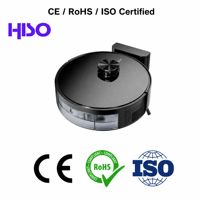 Robot Aspirateur Intelligent V8 3500±270Pa avec Fonction Serpillière, Moteur Sans Balais, Navigation LDS, Contrôle par Application, Vente Directe Usine, OEM ODM