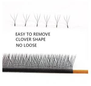 ขนตาปลอมทำมือรูปตัว W ทำด้วยมือทำจากวัสดุ PBT แบบนุ่มสำหรับต่อขนตาปลอม - Product Image 4