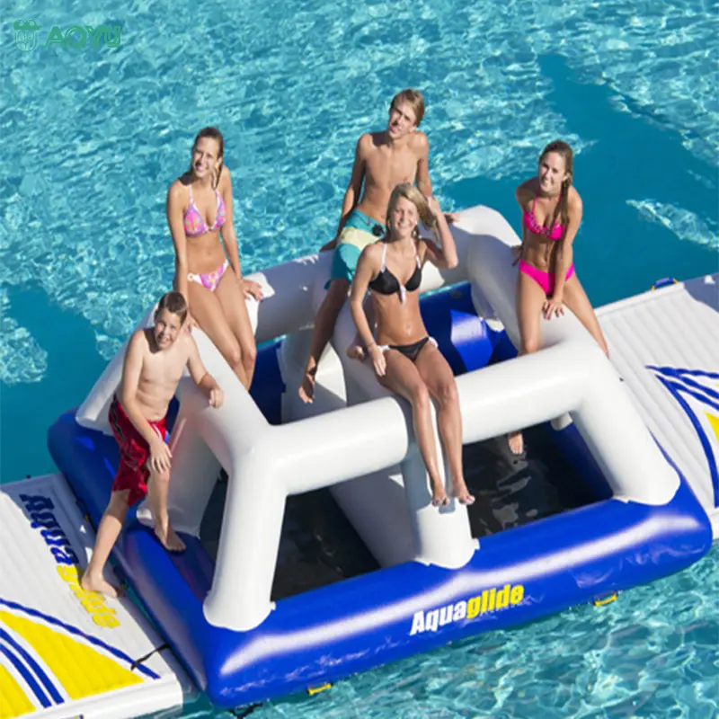 Người lớn thể thao Aqua nước vui vẻ công viên trò chơi Inflatable nổi công viên biển Inflatable công viên nước cho hồ hoặc đại dương