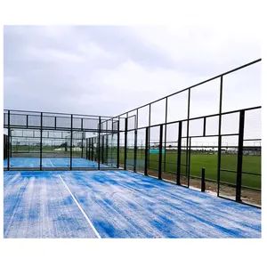 AVG工厂镀锌钢结构帕德尔网球场在中国