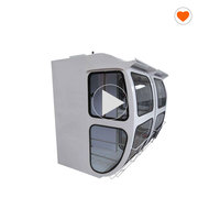 Customized Tower Crane Cabin with Joystick Controller and Chair Seat