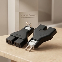 Adaptateur de prise murale compact en forme de Y, type NEMA 1-15P US, économiseur d'espace, rallonge de prise
