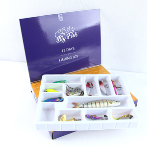 Selco ชุดของขวัญ<span class=keywords><strong>ตก</strong></span><span class=keywords><strong>ปลา</strong></span>24ชิ้นปฏิทินคริสต์มาสแบบกำหนดโลโก้ได้เอง - Product Image 6