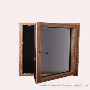 Juego Completo de 75 <span class=keywords><strong>Ventanas</strong></span> Compuestas Aislantes Acústicas de Madera Revestida de Aluminio Estilo Europeo - Product Image 3