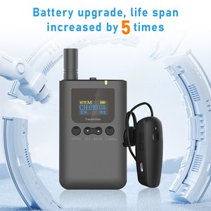 Hệ thống hướng dẫn du lịch không dây tai nghe một-nhiều cho hướng dẫn viên du lịch, cảnh quan giải thích đội tiếp tân Chính Phủ - Product Image 6