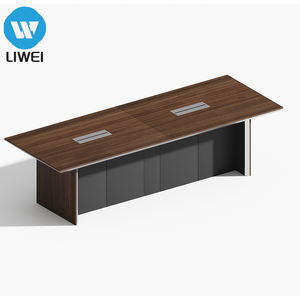 โต๊ะประชุม LIWEI รุ่นโมเดิร์น 10 ที่นั่ง ระดับไฮเอนด์ เป็นมิตรกับสิ่งแวดล้อม สำหรับห้องประชุมผู้บริหารและสำนักงาน - Product Image 6