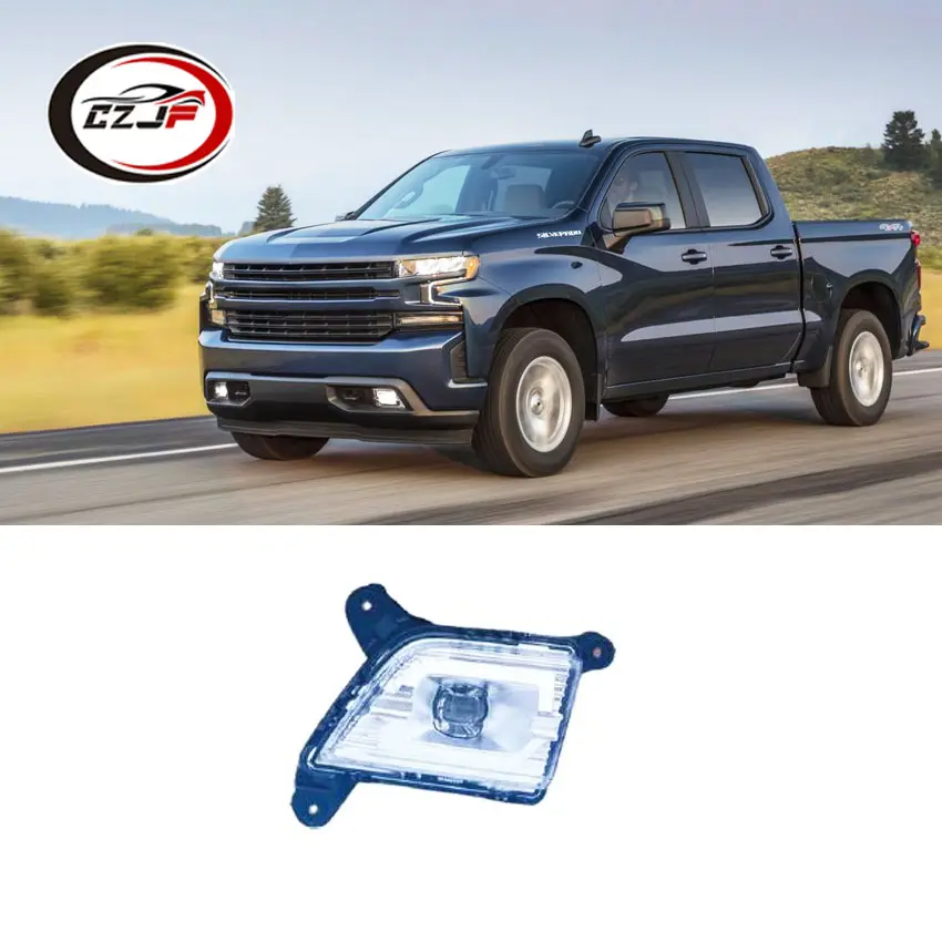 Czjf Nhà Máy Giá Bán Buôn Xe Bộ Phận Cơ Thể LED Sương Mù Ánh Sáng Cho Chevrolet Silverado 1500 2019 2020 2021 84621850 84621851