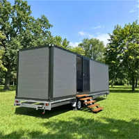 Maison mobile préfabriquée à prix d'usine, 20 pieds, extensible, avec cuisine et salle de bain, prête à être expédiée