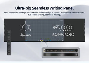 Pizarra Interactiva Gigante LED de 185 Pulgadas, Sincronización de Memoria desde Sub-Tableros, 4K UHD, Android 14, Sistema Operativo Dual, Intel Core, para Auditorio Universitario - Product Image 2