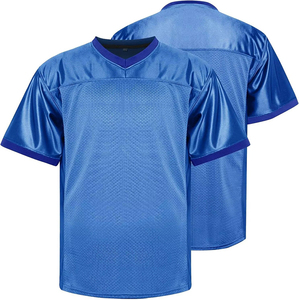 Premium Sportswear Men <b>Mesh</b> American Football Jersey Grey Breathable Teamwear <b>Top</b> Custom Logo OEM Athletic Uniform Wholesale USA - Product Image 4