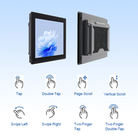 Pantalla LCD TFT HMI para Computadora Integrada IP65, Tamaños Personalizados, Pantalla Táctil Capacitiva/Resistiva, Puertos DP/VGA, CPU RK3288/RK3568