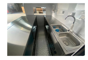 Nouvelle remorque alimentaire personnalisée à tête ronde en fibre de verre avec système de paiement multiple et transactions sans espèces - Product Image 5