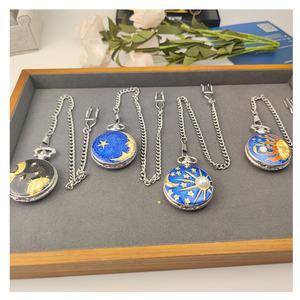 Relojes de Bolsillo de Cuarzo Vintage para Hombre al por Mayor de Fábrica China, Estilo Antiguo, Moda Clásica, Cajas y Cadenas, Opción Económica OEM - Product Image 2