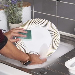 Assiettes en plastique jetables, accessoires de cuisine, pour le restauration rapide, usage unique, turcs, bon marché pour le mariage - Product Image 2