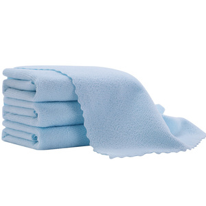 Serviettes de séchage pour cheveux en microfibre, rectangulaires, couleur unie, pour voyage, 50 pièces par paquet - Product Image 1