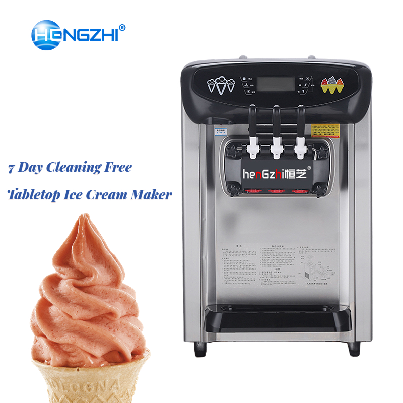 HENGZHI Hot Sale High Quality Wholesale Commercial Ice Cream Machine 3 Flavors Soft Serve Ice Cream