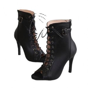 Scarpe Da Ballo Donna Punta Chiusa - Tacco 5,5 Cm - Per Salsa, Bachata, Jazz - Morbide E Comode