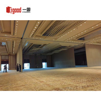 Cloisons acoustiques pliantes sur mesure pour salles de banquet, cloisons en bois pour restaurants, cloisons coulissantes pliantes