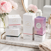 Boîte rigide de luxe à insert rigide, impression personnalisée, emballage de parfum pour homme et femme, coffret cadeau pour flacon de parfum