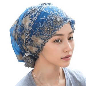 Última Moda 2026: Pañuelo Instantáneo Gele Elegante de Color Liso con Encaje, Ecológico y Transpirable para Mujer (Vestido de Casa) - Product Image 1