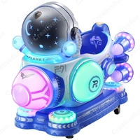 Nouvelle fusée spatiale à pièces astronaute manèges pour enfants Swing Machine Super voiture pour centre commercial en plastique métallique Durable