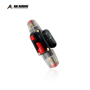 Amplificateur de voiture 4 canaux classe AB AK-F04 12-36V avec porte-fusible ANL 100A, lumière LED, SNR 91-100dB, <span class=keywords><strong>FR</strong></span> 20-20kHz pour borne négative - Product Image 3