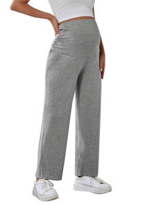 Pantalons <span class=keywords><strong>de</strong></span> maternité pour femmes, bas <span class=keywords><strong>de</strong></span> <span class=keywords><strong>jogging</strong></span> sur le ventre, pyjamas <span class=keywords><strong>de</strong></span> <span class=keywords><strong>grossesse</strong></span> longs, pantalons <span class=keywords><strong>de</strong></span> yoga - Product Image 6
