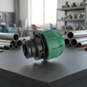 Raccord de tuyau en plastique vert, connecteur de tube droit pour système de conduite d'irrigation - Product Image 3