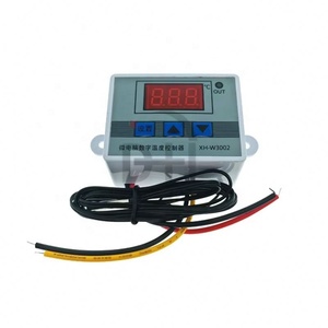 XH-W3002 เครื่องควบคุมอุณหภูมิ AC110V-220V DC12V/24V LED ดิจิตอลควบคุมเทอร์โมสตัทไมโครคอมพิวเตอร์สวิทช์เซ็นเซอร์ควบคุมอุณหภูมิ - Product Image 1