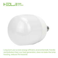 Ampoule LED T 50W la plus vendue, tube lumineux à haut lumen avec culot E27 pour l'éclairage domestique et industriel, certifiée CE/CB (Blanc)