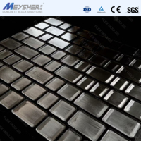 Moule à briques de pavé personnalisé MEYSHER FLEX durable / Moule pour machine à briques emboîtables