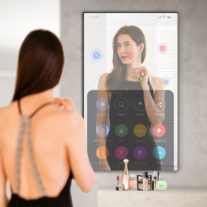 จอแสดงผล LCD แบบกระจกวิเศษขนาด 32 43 55 นิ้ว พร้อมหน้าจอสัมผัสสำหรับโฆษณา แบบแขวนติดผนัง แบบตั้งพื้น แบบดิจิทัล สำหรับฟิตเนส - Product Image 5