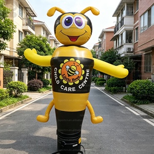 Modèle publicitaire gonflable géant attrayant en forme d'abeille avec logo personnalisé, pour exposition/vente au détail - Product Image 5