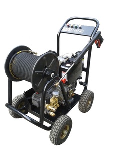 La toute nouvelle <span class=keywords><strong>machine</strong></span> électrique de nettoyage de canalisations à haute pression pour petits tuyaux - Product Image 5