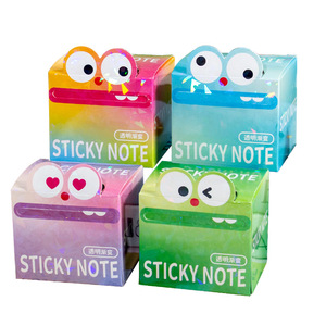 Cute Gradient Pull Out <b>Sticky</b> <b>Notes</b> 48 Sheets Adhesive Memo Pads For Students - Product Image 4
