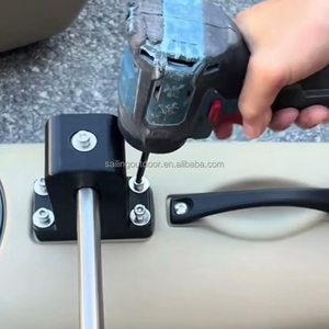 <span class=keywords><strong>Flotteur</strong></span> d'équilibre portable en LDPE pour kayak, dispositif de flottabilité court rotomoulé pour utilisation en mer et en rivière, support de rangement multifonctionnel - Product Image 4