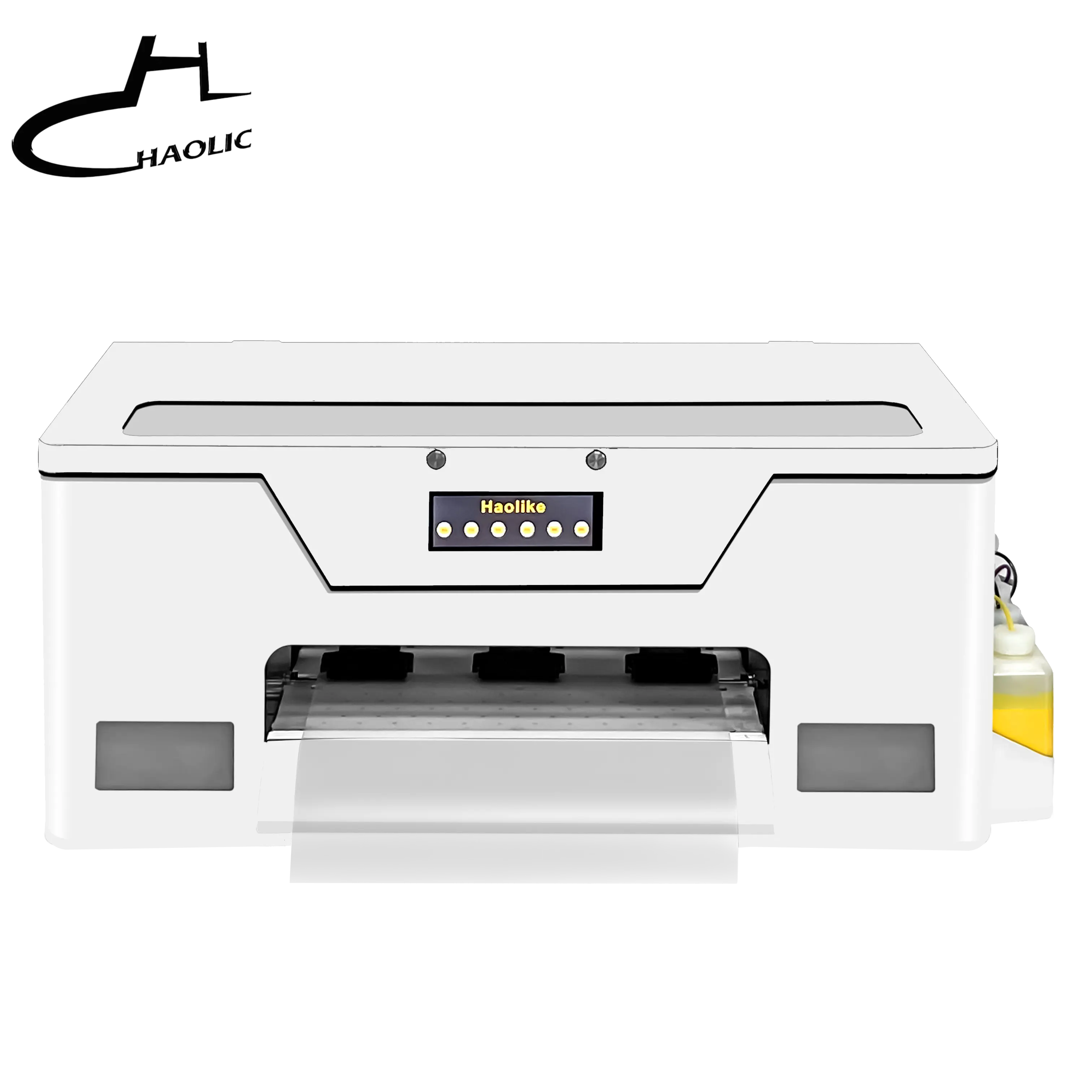 מדפסת A3 DTF חדשה לגמרי XP600 מכונת הדפסה הזרקת דיו למדפסת כותנה פוליאסטר מעורבב ניילון DTF