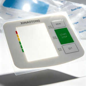 Panel de Membrana Adhesivo Personalizado OEM para Monitor de Presión Arterial, Botón de Inicio/Parada, Pantalla de Visualización, PVC, PET - Product Image 3