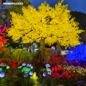 Momovalley grande plante artificielle LED décoration extérieure d'arbre de Noël luxueux pour l'éclairage de jardin et de paysage - Product Image 1