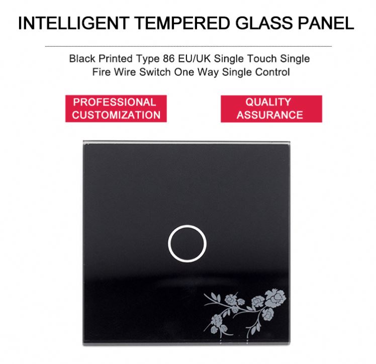 touch switch board flower