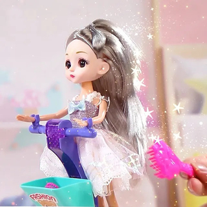 รถของเล่นเจ้าหญิงไฟฟ้าของเล่นตุ๊กตาเจ้าหญิงสำหรับเด็กผู้หญิง - Product Image 2
