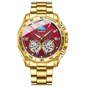 Reloj de Pulsera para Hombre OEM ODM, Reloj de Cuarzo de Acero de Lujo, Reloj de Pulsera Multifuncional para Hombre BINBOND 4833 - Product Image 6