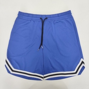 B429 Heren Basketbalshorts Basic Gym Warming-Up Ademend Plus Size Custom Team Logo Gedrukt Groothandel Blanco Cropped Botjes Design - Product Image 5