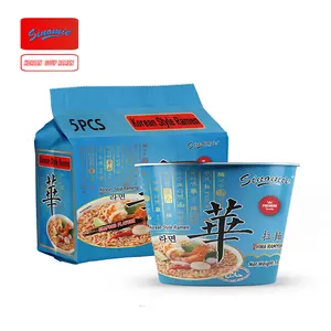 [SINOMIE] Bulk Spicy Seafood Noodles Soup Ramen Bowl Korean Noodles