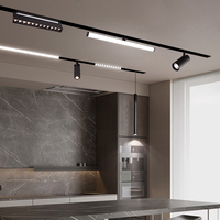Nouveau Zigbee 48V Track Lights Projecteur 10W 20W 30W Accessoires de système de Rail linéaire Led Magnétique avec Tuya