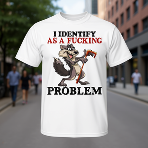 T-shirt « J'identifie mon problème comme un problème qui est vraiment un problème » - Product Image 3