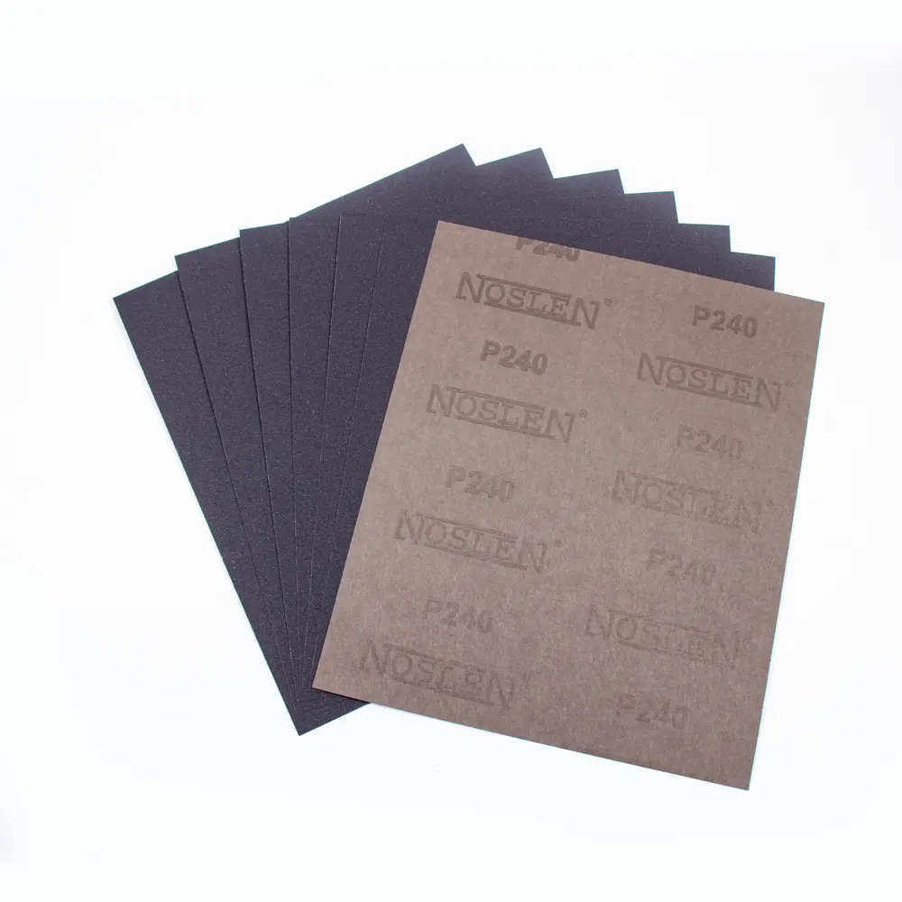 Hot Products NOSLEN Brand Waterproof Sand Paper 60 - 2000 grit Silicon Carbide Sandpaper